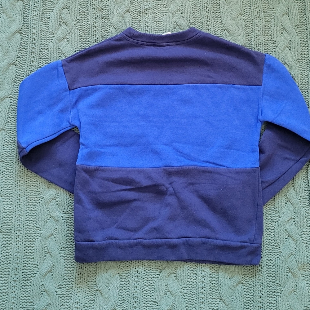 Nike Kids Two-Tone Blue Sweatshirt - Picture 2 of 3